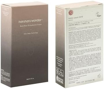 haruharu wonder Black Rice 10 Hyaluronic Cream Lavender Scent