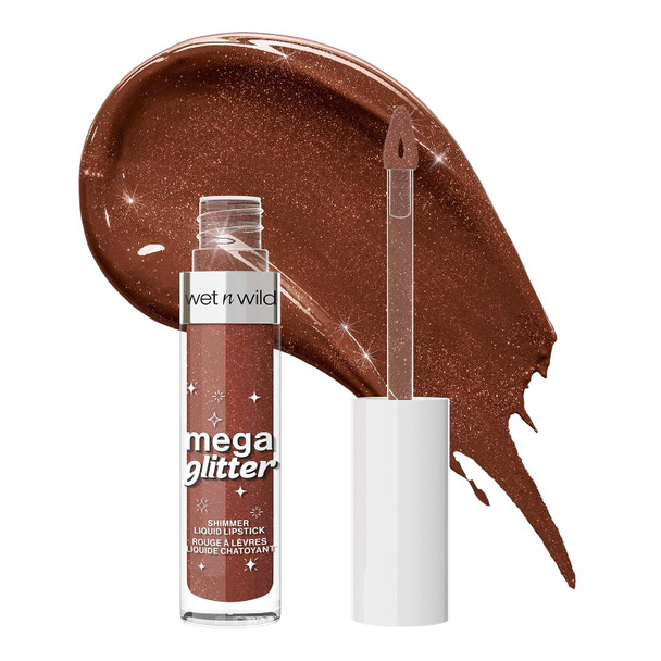 wet n wild Mega Glitter Shimmer Liquid Lipstick Halloween Fantasy Makers High Pigmented Creamy Texture