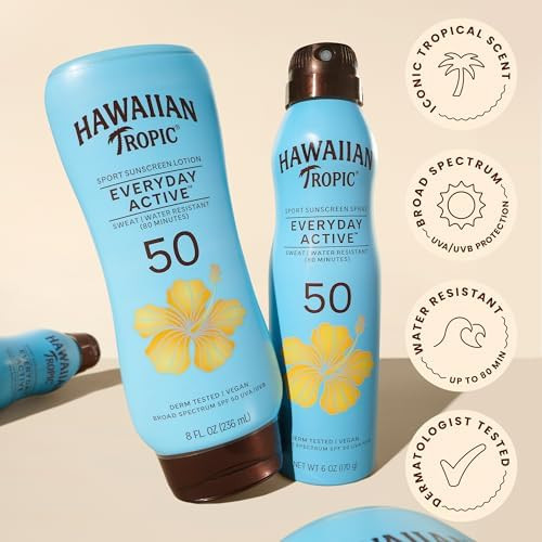 Hawaiian Tropic Everyday Active SPF  Sunscreen Lotion