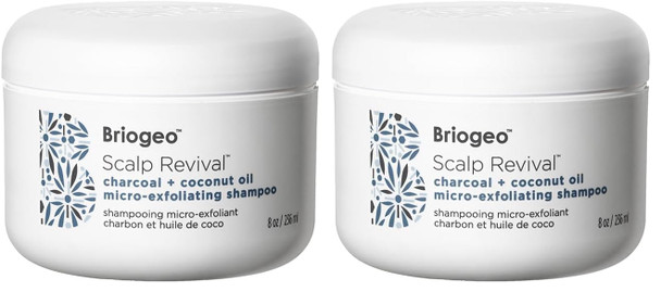 Briogeo Scalp Revival Charcoal Coconut Oil Micro Exfoliating Shampoo  Sulfate Free Scalp Scrub for Dry Itchy or Oily Scalp  Detoxifying and Hydrating  Vegan and Cruelty Free