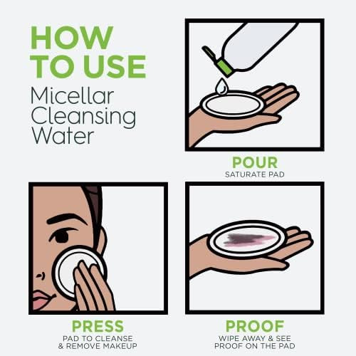 Garnier Micellar Water for Oily Skin Facial Cleanser & Makeup Remover  Mattifying For All Skin Types  Vegan Cruelty