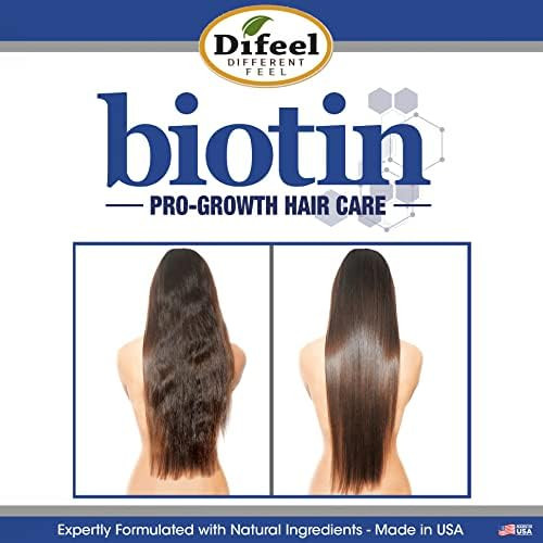 Difeel Pro-Growth Biotin Leave in Conditioning Treatment 8 oz. Large Bottle