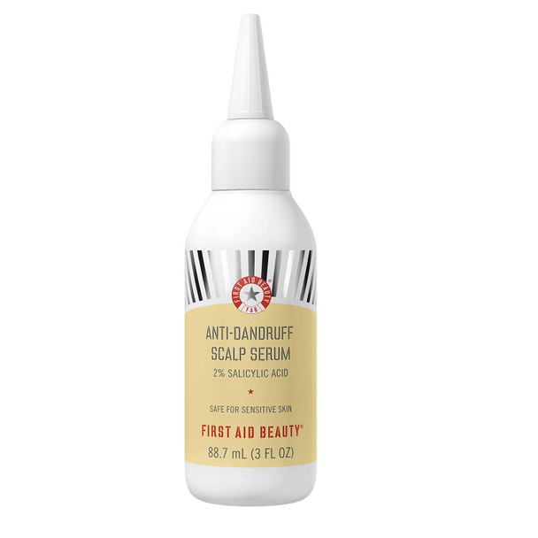 First Aid Beauty FAB Anti-Dandruff Scalp Serum  Fights Dandruff, Instantly Soothes Dry Scalp  3 oz