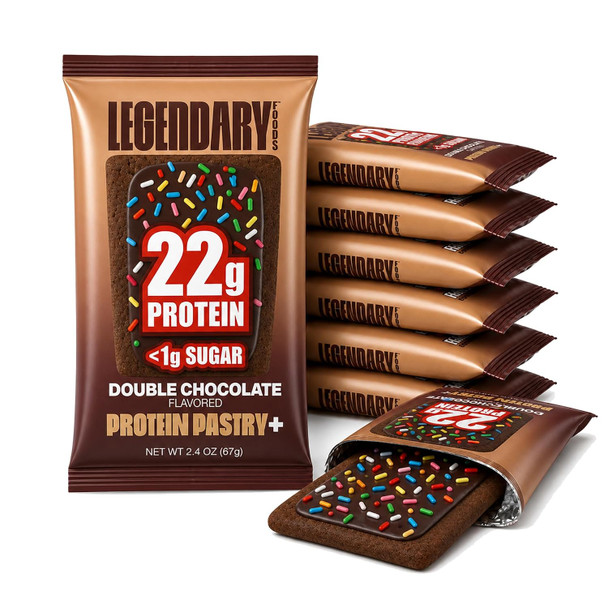 Legendary Foods High Protein Pastry, Low Carb/Low Sugar Snack - 8 pack