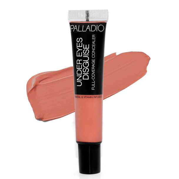 Palladio Full Coverage Concealer Creamy Face & Under Eye Formula Disguises Dark Circles Blemishes Fine Lines