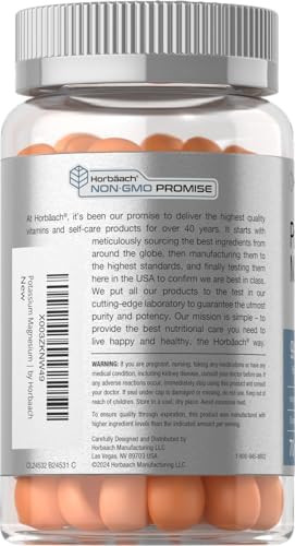 Horbaach Potassium Magnesium Citrate Gummies  70 Count