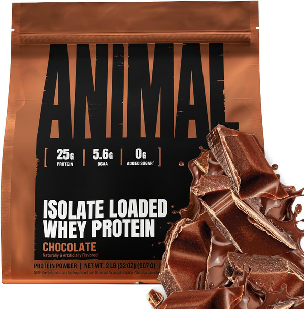 Animal Whey Isolate Protein Powder, 25G High Protein - 2LB