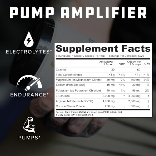 Cutler Nutrition Amplify Caffeine-Free Pre-Workout Powder - 7.62 Ounce