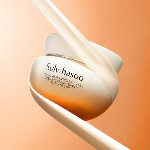 Sulwhasoo Essential Firming Face Cream Hydrating Korean Face Moisturizer Visibly Firms, Soothes and Nourishes Skin   Daily Face Cream for Dry Sensitive Skin