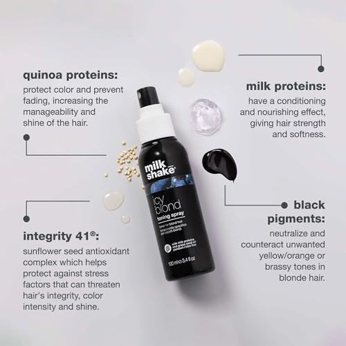milk_shake Icy Blond Toning Spray  Leave-In  3.4 Fl Oz