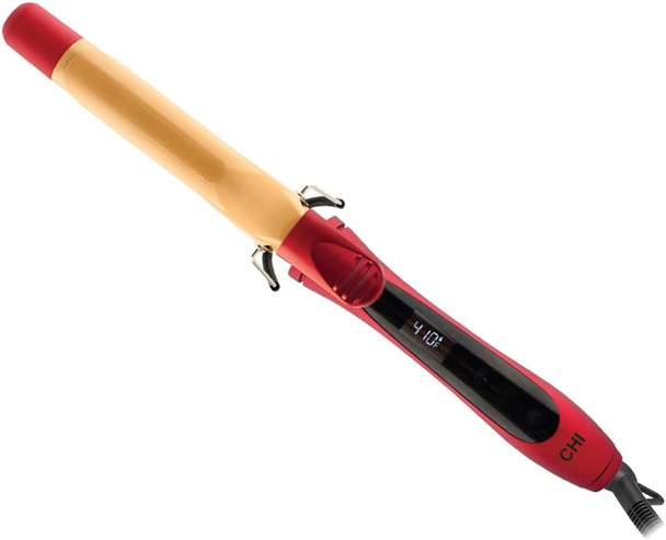 CHI Texture Tourmaline Ceramic Curling Iron  Onyx Black 1 inch