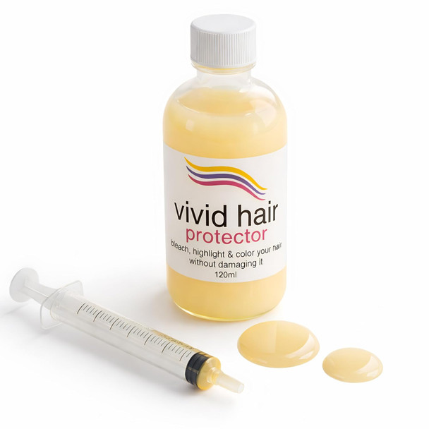 INVERTO VIVID HAIR Color Protector Perfector Prevent Hair Bleaching, Highlighting Coloring Damage From the Start safe for all blondes, vivid, bright & dark colors (60 grams)