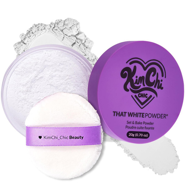 KimChiChic Beauty Puff Puff Pass Set & Bake Loose Setting Powder Makeup