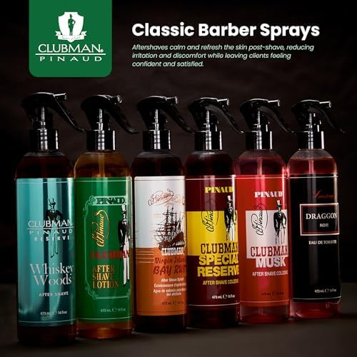 Clubman Reserve  After Shave Spray  Aftershave for Men Long-Lasting Fragrance 16 fl oz