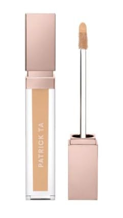 Patrick Ta MAJOR SKIN Soft Blur Brightening Concealer Liquid Luminous Finish Hydrating for Face Makeup Golden Medium to Tan