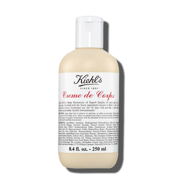 Kiehl's  Creme de Corps Body Lotion,with Cocoa Butter Fast Hydration