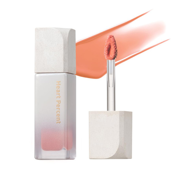 Heart Percent Dote On Mood Pure Glow Tint Watery & Lightweight Moisturizing Lip Stain Long Lasting Liquid Lipstick 6.8g