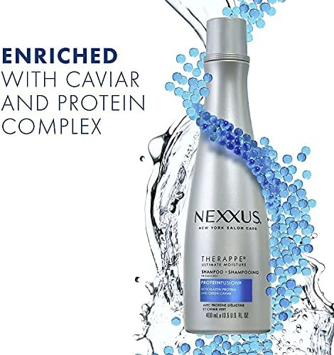 Nexxus Therappe Shampoo Ultimate Moisture 2 Count for Dry Hair Silicone-Free