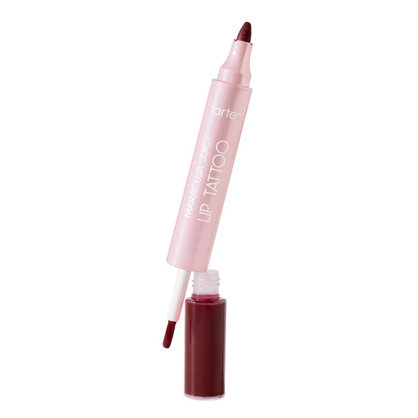 tarte maracuja juicy lip tattoo Transfer Proof Lip Stain Tint & Nourishing Gloss Combo 2 in 1 Lipgloss Makeup Vegan & Cruelty-Free
