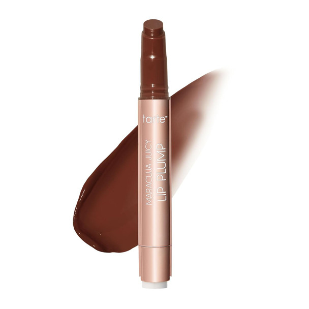 tarte maracuja juicy lip plump Hydrating & Volumizing Lip Plumper Gloss Balm with Nourishing Hyaluronic Acid & Vitamin E Plumps & Moisturizes Vegan & Cruelty-Free