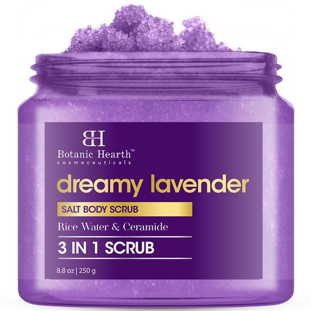 Botanic Hearth Dreamy Lavender Body Scrub - 8.8 Fl Oz