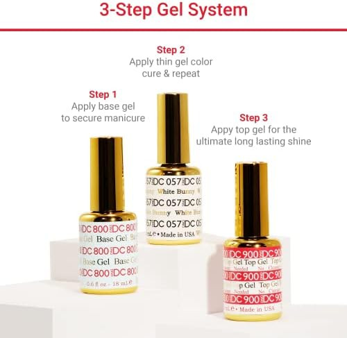 DAISY DND DND Gel Nail Polish Duo - 0.5 fluid ounces