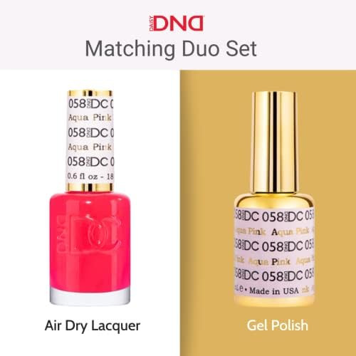 DAISY DND DND DC Gel Polish Set Yellow Collection UV/LED Gel Polish and Air Dry Nail Lacquer Matching Chip-Free Polish Duo 0.5 Fl Oz