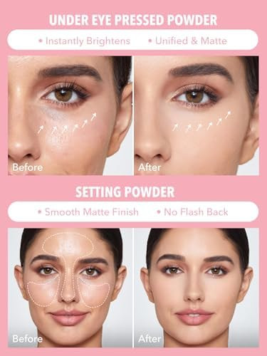 SHEGLAM Insta-Ready Face Powder Loose Under Eye Setting Powder