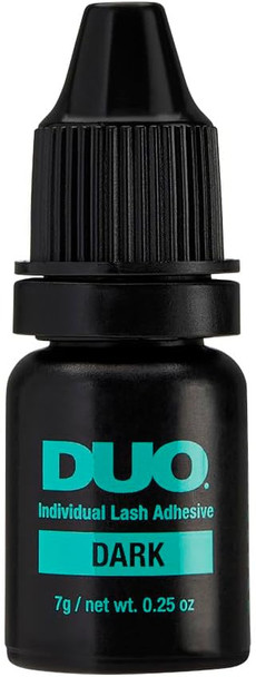 DUO Individual Lash Adhesive Dark Tone  Waterproof Lash Glue for Eyelash Clusters & False Lashes Long-Lasting Strong Hold Makeup Formula