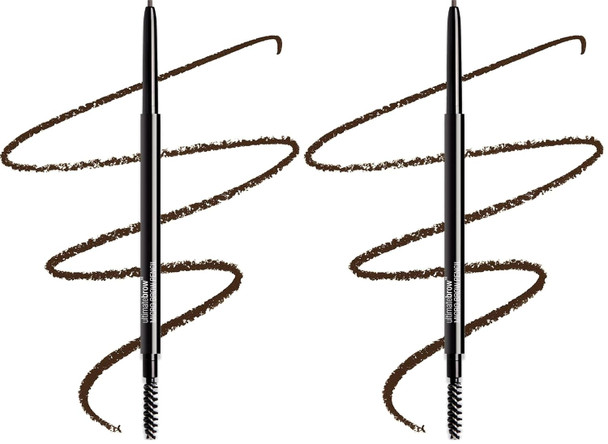 wet n wild Ultimate Brow Micro Eyebrow Retractable Pencil Dark Brown Ultra Fine Tip Draws