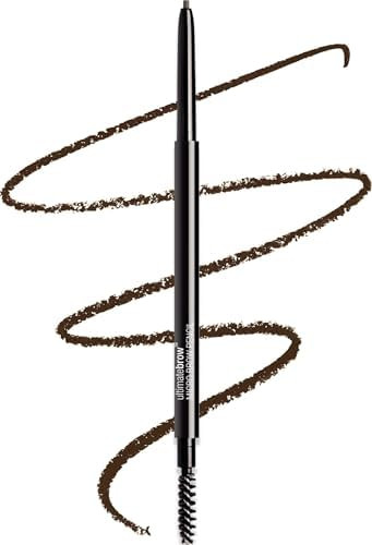 wet n wild Ultimate Brow Micro Eyebrow Retractable Pencil Dark Brown Ultra Fine Tip Draws
