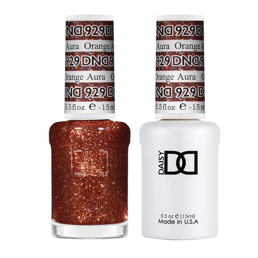 DAISY DND DND Gel Nail Polish Duo Super Glitter Collection 0.5 Fl Oz Each
