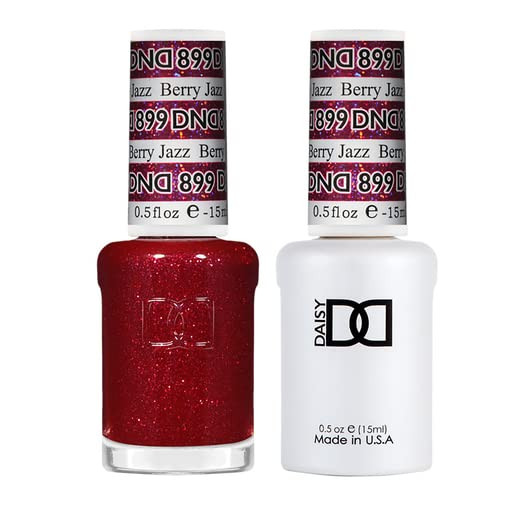 DAISY DND DND Gel Nail Polish Duo Super Glitter Collection 0.5 Fl Oz Each