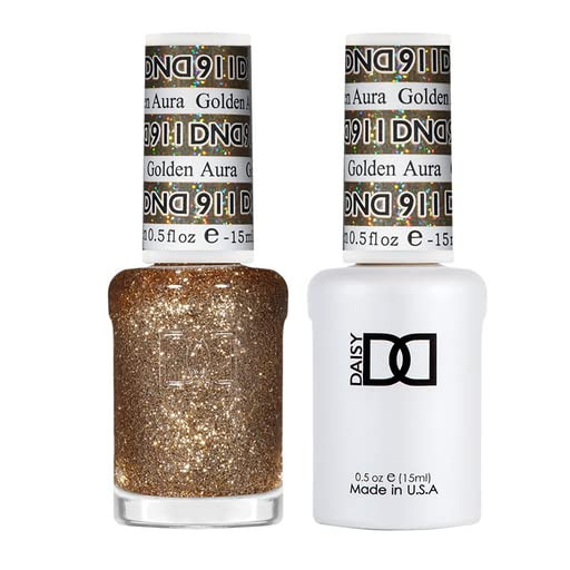DAISY DND DND Gel Nail Polish Duo Super Glitter Collection 0.5 Fl Oz Each