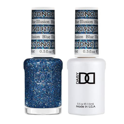DAISY DND DND Gel Nail Polish Duo Super Glitter Collection 0.5 Fl Oz Each