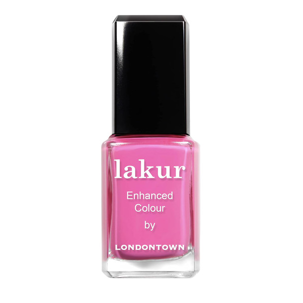LONDONTOWN Lakur Nail Polish – Pink & Purple Shades, Long-Lasting, Streak-Free, Chip-Resistant | 21+ Free Non-Toxic Vegan Nail Color, Strengthens & Hydrates Nails