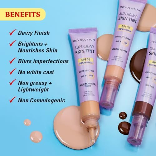 Revolution Superdewy SPF 30 Skin Tint