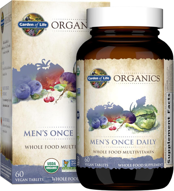 Garden of Life Organics Men's Once Daily Multivitamin