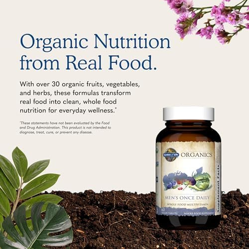 Garden of Life Organics Men's Once Daily Multivitamin