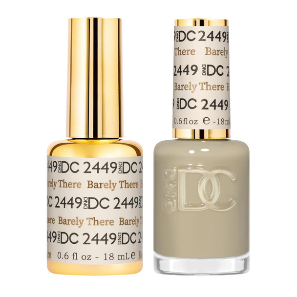 DAISY DND DND DC Gel Nail Polish Duo Sheer Collection 0.6 Fl Oz Each