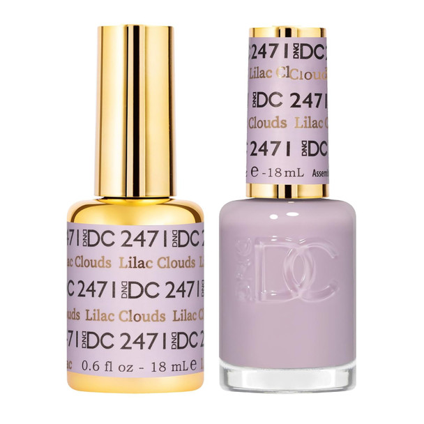 DAISY DND DND DC Gel Nail Polish Duo Sheer Collection 0.6 Fl Oz Each