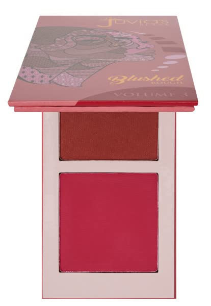 Juvia's Place Duo Blush - Matte Powder Blush for Cheeks Makeup - 1 Ounce
