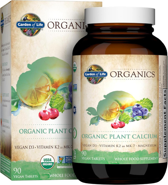Garden of Life Organics Plant Calcium Supplement