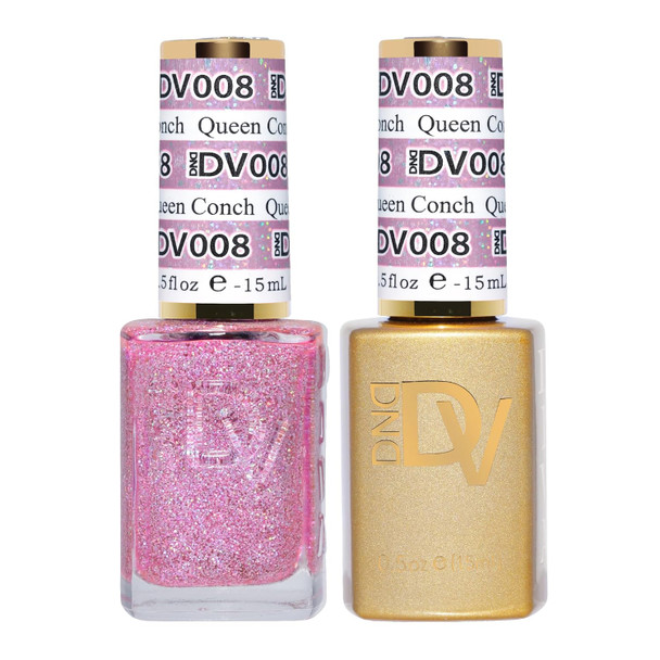 DAISY DND DND DIVA Gel Nail Polish Duo Mirrorball Collection 0.5 Fl Oz Each