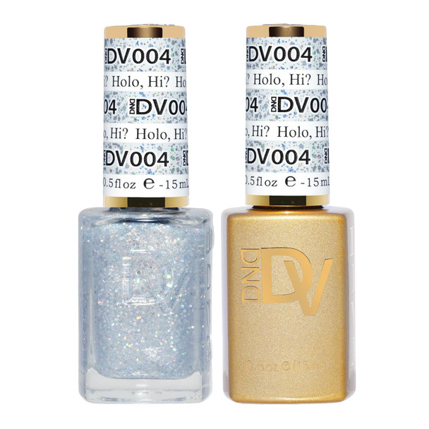 DAISY DND DND DIVA Gel Nail Polish Duo Mirrorball Collection 0.5 Fl Oz Each