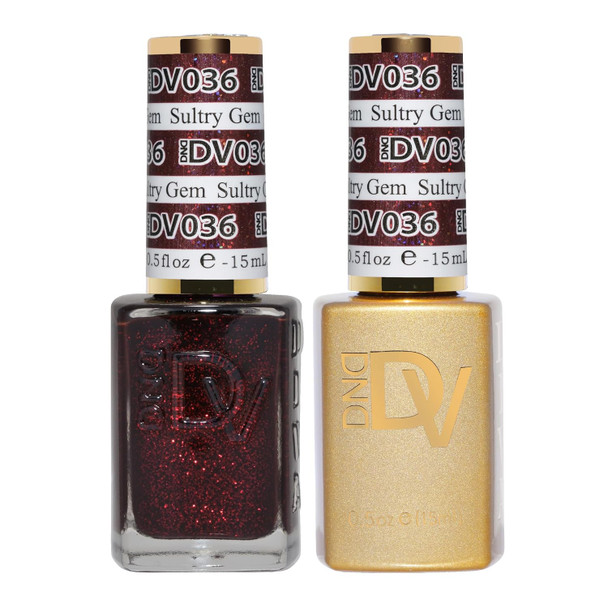 DAISY DND DND DIVA Gel Nail Polish Duo Mirrorball Collection 0.5 Fl Oz Each