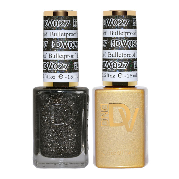 DAISY DND DND DIVA Gel Nail Polish Duo Mirrorball Collection 0.5 Fl Oz Each