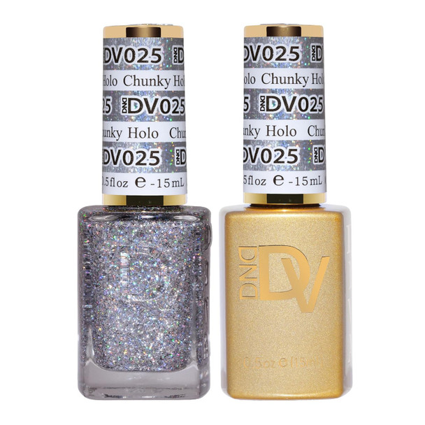 DAISY DND DND DIVA Gel Nail Polish Duo Mirrorball Collection 0.5 Fl Oz Each