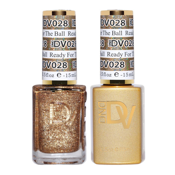 DAISY DND DND DIVA Gel Nail Polish Duo Mirrorball Collection 0.5 Fl Oz Each