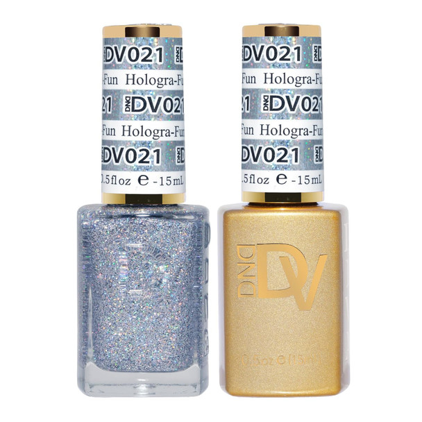 DAISY DND DND DIVA Gel Nail Polish Duo Mirrorball Collection 0.5 Fl Oz Each